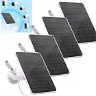 4X 4w Solar Panel for eufyCam Security eufy Camer 2/2C/2C Pro/ Pro Mount 11.8FT