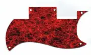 Pickguard Graphical Custom to fit Epiphone SG Special VE Microfibre Red