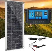 300w 12v Solar Panel, Solar Panel Kit, Battery Charger Kit With 60a Solar Charge Controller For Rv, Yacht, Outdoor, Garden, Ing