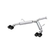 MBRP 2.5 Axle-Back Dual Rear w/Quad Carbon Tips For 22-23 Kia Forte GT 1.6 Turbo