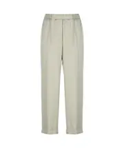 Peserico Elastic Waist Wide Leg Pants IT44 green