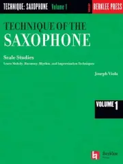 Technique of the Saxophone Volume 1 Scale Studies Exercises Berklee Music Book