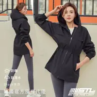 在飛比找momo購物網優惠-【STL】韓國 MatchUp 防曬 防潑水 女 長版 縮腰