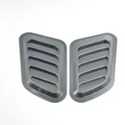 Carbon Fiber Car Air Flow Intake Scoop Bonnet Side Fender Vent Hood Universal