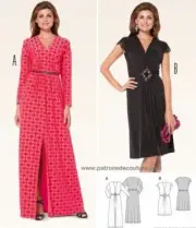 Burda Sewing Pattern 6941 Misses Dress Size 10-22 E 36-8