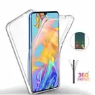 For Samsung S25 S21 S22 S23 S24 Ultra S20 FE Clear Cover+Rugged Back 360° Case