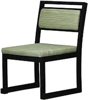 High Seat Chair Back Horizontal L1895 Decor | Ashtray [17.7 x 16.9 x 30.7 inches (45 x 43 x 78 (43 cm), Approx. 10.6 lbs (4.8 kg); Made in Vietnam