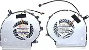 New CPU GPU Cooling Fan for MSI GE72 GE62 PE60 PE70 GL62 GL72 Fan Cooler PAAD06015SL N317 N318 0.55A DC 5V N303 N302(GPU Fan-CPU Fan)