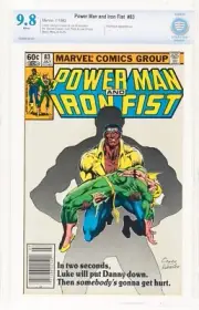 Power Man and Iron Fist #83 (1982) CBCS 9.8 NEWSSTAND Bronze Age Marvel cgc 1