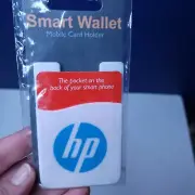 HP MOBILE SMART PHONE WALLET CREDIT CARD HOLDER NEW & SEALED White