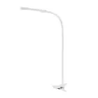 LED Desk Lamp with USB, Clip on Desk Lamp, Adjustable Gooseneck Table Lamp