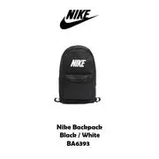 Nike Heritage Backpack 黑 白 大勾 LOGO 後背包 書包 15吋 筆電 現貨 廠商直送 現貨