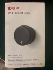 August AUG-SL05-K02-G01 (4th Generation) Smart Lock - Matte Black