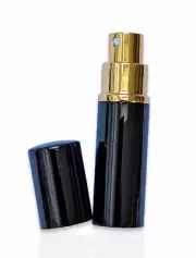 Black & Gold Spray Perfume Travel Atomizer