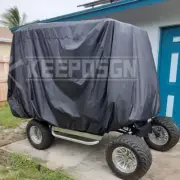 Golf Cart Cover 4 Passenger Waterproof For EZ GO TXT Club Car Yamaha Evolution