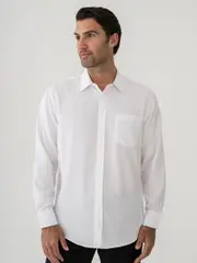 Microfibre Business Shirt White