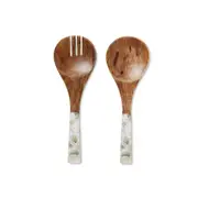 Flannel Flower Salad Servers