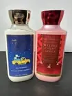 2 Bath & Body Works Lotion Frosted Coconut Snowball & Winter Candy Apple