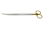 Nelson Metzenbaum Scissors, 23cm, 71 grams, Curved, Tungsten Carbide Cutting Edge, Each