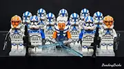Lego Star Wars 501st Legion 332nd Clone Trooper Minifigure Lot Ashoka & Clones.