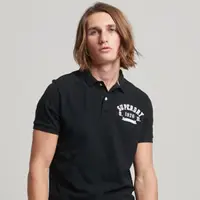 在飛比找momo購物網優惠-【Superdry】男裝 短袖 POLO衫 VTG SUPE