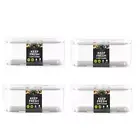 4 x Food Storage Container With Lid Box Kitchen Fridge Pantry Organiser 850ML