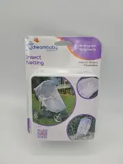 Dreambaby Insect Bug Netting for Strollers, Play Yards, Carriers, and Travel NEW