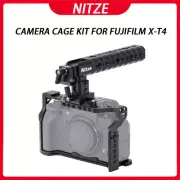 Nitze FHT-XT4 Camera Cage Kit for Fujifilm Fuji X-T4 XT4 with PA14 NATO Handle