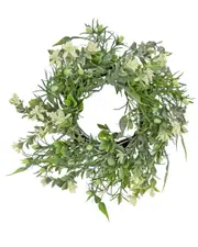 National Tree Company 14In Spring Mixed Blossoms Table Wreath