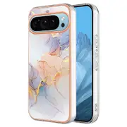 YB IMD Series Soft TPU Case For Google Pixel 9 Pro, Electroplating Slim Phone Cover