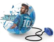 OUTDOOR Messi MET40100 Messi Soft Touch Training Ball-Size 2 / Never Give Up-White, Multi Colour