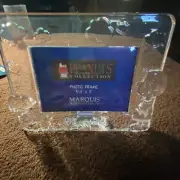 Peanuts Snoopy Charlie Brown Waterford Crystal Picture Frame MIB