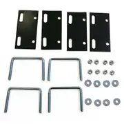 Elora U Locks Brackets Bolts for Car Roof Rack Rails Cross Bars Vehicle Basket