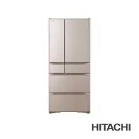 在飛比找環球Online優惠-【HITACHI】日立 676L六門琉璃日製觸控變頻冰箱金 