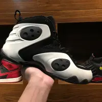 在飛比找Yahoo!奇摩拍賣優惠-NIKE Zoom Rookie Penny 黑白 噴泡 夜