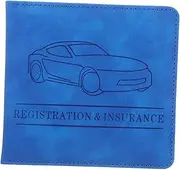 Car Folder Glove Compartment Organizer Vehicle Registration Holder Card Organiser Car Paperwork Organizer Accessories Interior Tag Wallet Tag