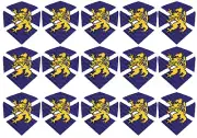 5 Sets Harrows Dimplex Standard Dart Flights - Ships Tracking - Scottish Flag