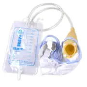 Safety Soft Male Urinal Bag Pee Holder Test 1000ML Bladder Incontinence Aid mn