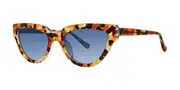 Kensie Justify Polarized Tortoise Women’s Sunglasses Tortoiseshell Size 52