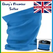 SAPPHIRE BLUE Beechfield 3 in 1 Face Cover Morf * Snood Scarf * Breathable Mask