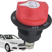 Battery Shut Off Switches - Generation Top Post Battery Disconnect Switches - Waterproof Power Isolator On-Off Supply for Rvs, Marine, Suvs