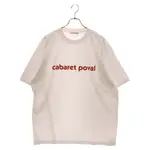 VALET A O I CABARET POVAL H R T恤 襯衫 二十四 SP 白色 徽標打印 日本直送 二手