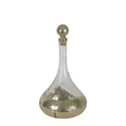 [Florabelle Living] Giselle Glass Decorative Decanter Gold Large