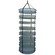 LC 8 Tier Open Herb / Botanical Dry Rack - 36" - Great For Drying Herbs!