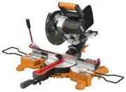 NEW IN BOX WORX WX845L SLIDING CORDLESS MITER SAW KIT 20 VOLT 7-1/4 INCH