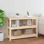 vidaXL Console Table 110x40x74 cm Solid Wood Pine HEE