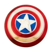 Marvel Avengers Costume Prop Captain America Electroplated 12" Metallic Shield