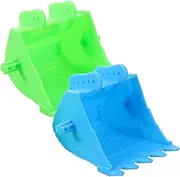 Totority Funny Toddler Excavator Toy Digger Bucket Baby Construction Toy 2pcs Model Supply for Boys and Girls