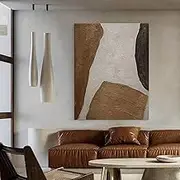 100% Hand Painted Oil Painting Artwork - Simple Three-Dimensional Texture Texture Entrance Wall Art Painting,for Living Room Bedroom Home Decorations Wall Decor,As Shown,150 X 200Cm(60''X80'')