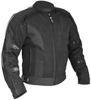 [Bikers Gear Australia] Men's Chicane Summer Waterproof Meshtech Motorcycle Jacket with Removable CE Armour